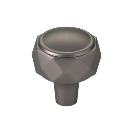 Kingsmill Knob ( Zinc Alloy | Ash Gray - Regents Park Collection ) | Manufactured Globally