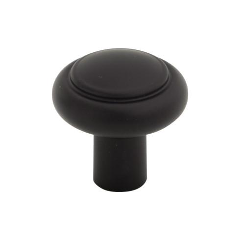 Clarence Knob ( Zinc Alloy | Flat Black - Regents Park Collection ) | Manufactured Globally