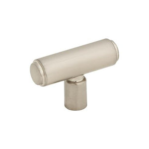 Clarence T-Knob ( Zinc Alloy | Brushed Satin Nickel - Regents Park Collection ) | Manufactured Globally