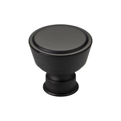 Ormonde Knob ( Zinc Alloy | Flat Black - Regents Park Collection ) | Manufactured Globally