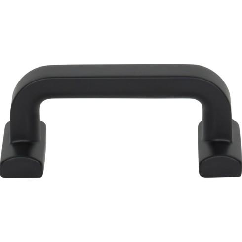 Harrison Pull ( Zinc Alloy | Flat Black - Morris Collection ) | Manufactured Globally