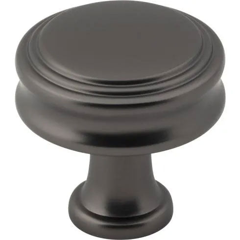 Coddington Knob ( Zinc Alloy | Ash Gray - Coddington Collection ) | Manufactured Globally