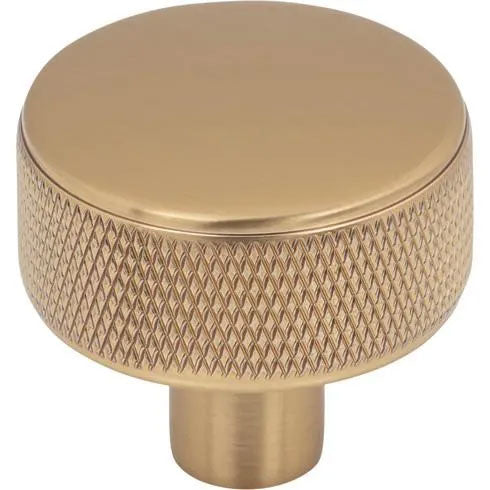 Burnham Round Knob ( Steel | Honey Bronze - Garrison Collection ) | Manufactured Globally