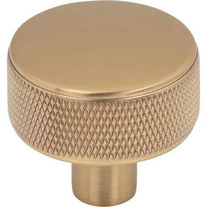 Burnham Round Knob ( Steel | Honey Bronze - Garrison Collection ) | Manufactured Globally