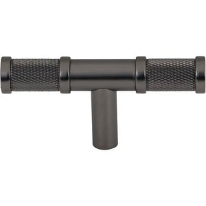 Burnham T-Knob ( Steel | Ash Gray - Garrison Collection ) | Manufactured Globally