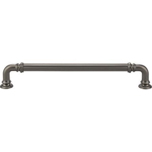 Reeded Pull ( Zinc Alloy | Ash Gray - Chareau Collection ) | Manufactured Globally