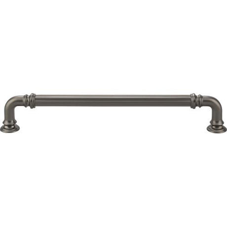 Reeded Pull ( Zinc Alloy | Ash Gray - Chareau Collection ) | Manufactured Globally