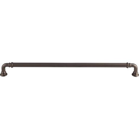 Reeded Pull ( Zinc Alloy | Ash Gray - Chareau Collection ) | Manufactured Globally