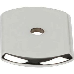 Wescott Knob Backplate ( Zinc Alloy | Polished Chrome - Garrison Collection ) | Manufactured Globally