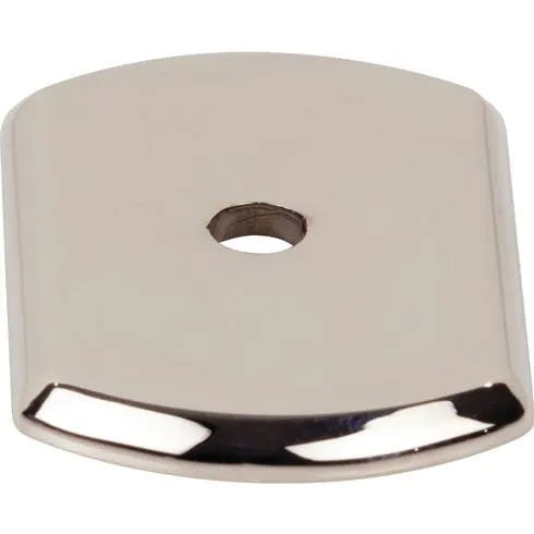 Wescott Knob Backplate ( Zinc Alloy | Polished Nickel - Garrison Collection ) | Manufactured Globally