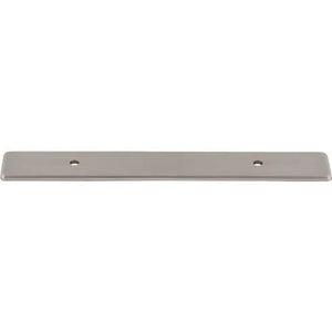 Radcliffe Backplate ( Zinc Alloy | Brushed Satin Nickel - Garrison Collection ) | Manufactured Globally