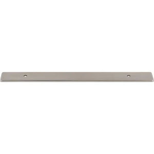 Radcliffe Backplate ( Zinc Alloy | Brushed Satin Nickel - Garrison Collection ) | Manufactured Globally