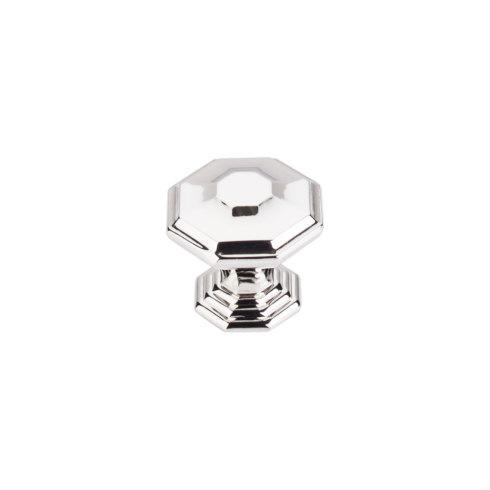 Chalet Knob ( Zinc Alloy | Polished Nickel - Chareau Collection ) | Manufactured Globally