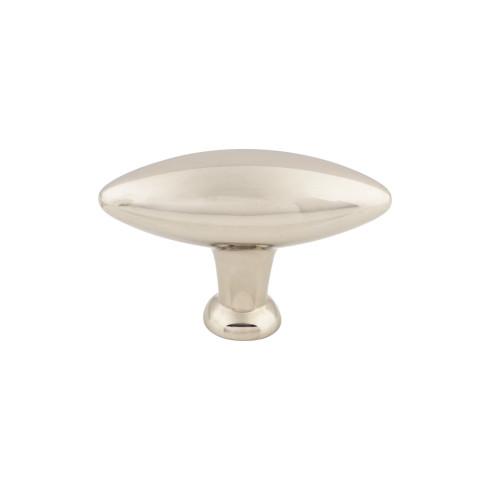 Shrewsbury Small T-Handle ( Zinc Alloy | Polished Nickel - Chareau Collection ) | Manufactured Globally