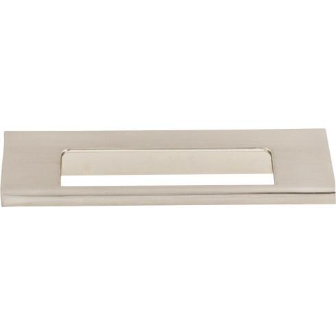 Europa Cut Out Tab Pull ( Zinc Alloy | Brushed Satin Nickel - Mercer Collection ) | Manufactured Globally