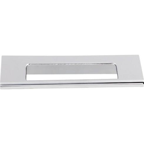 Europa Cut Out Tab Pull ( Zinc Alloy | Polished Chrome - Mercer Collection ) | Manufactured Globally