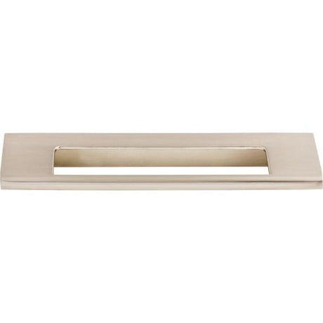 Europa Cut Out Tab Pull ( Zinc Alloy | Brushed Satin Nickel - Mercer Collection ) | Manufactured Globally