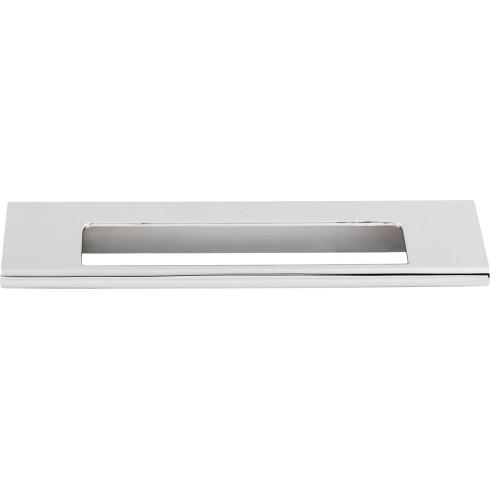 Europa Cut Out Tab Pull ( Zinc Alloy | Polished Chrome - Mercer Collection ) | Manufactured Globally