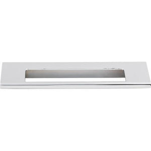 Europa Cut Out Tab Pull ( Zinc Alloy | Polished Chrome - Mercer Collection ) | Manufactured Globally