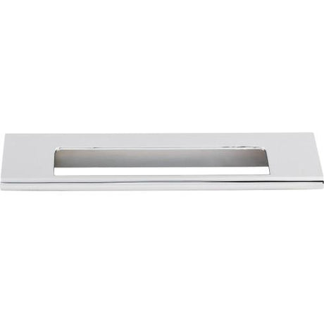 Europa Cut Out Tab Pull ( Zinc Alloy | Polished Chrome - Mercer Collection ) | Manufactured Globally
