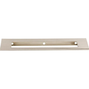 Europa Cut Out Tab Pull ( Zinc Alloy | Brushed Satin Nickel - Mercer Collection ) | Manufactured Globally