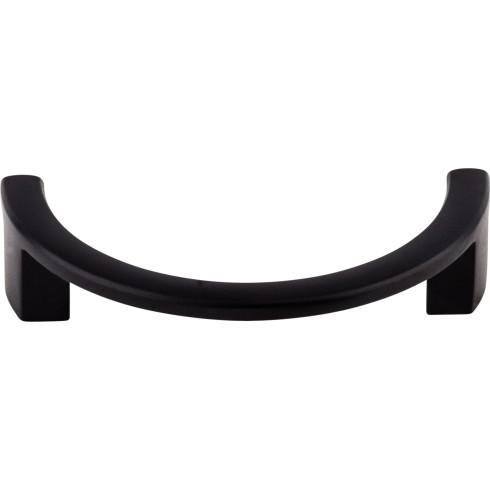 Half Circle Open Pull ( Zinc Alloy | Flat Black - Sanctuary Collection ) | Manufactured Globally