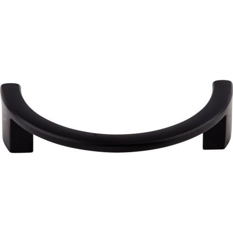 Half Circle Open Pull ( Zinc Alloy | Flat Black - Sanctuary Collection ) | Manufactured Globally