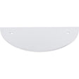 Half Circle Backplate ( Steel | Polished Chrome - Sanctuary Collection ) | Manufactured Globally