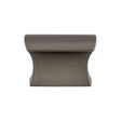 Glacier Knob ( Zinc Alloy | Ash Gray - Mercer Collection ) | Manufactured Globally