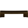 Flat Rail Pull ( Zinc Alloy | German Bronze - Sanctuary Collection ) | Manufactured Globally