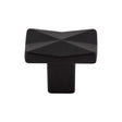 Quilted Knob ( Zinc Alloy | Flat Black - Mercer Collection ) | Manufactured Globally