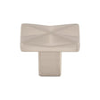 Quilted Knob ( Zinc Alloy | Brushed Satin Nickel - Mercer Collection ) | Manufactured Globally