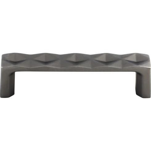 Quilted Pull ( Zinc Alloy | Ash Gray - Mercer Collection ) | Manufactured Globally