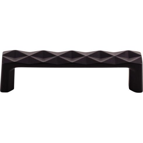 Quilted Pull ( Zinc Alloy | Flat Black - Mercer Collection ) | Manufactured Globally