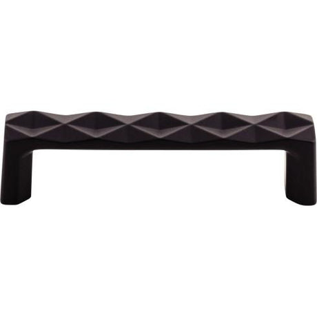Quilted Pull ( Zinc Alloy | Flat Black - Mercer Collection ) | Manufactured Globally