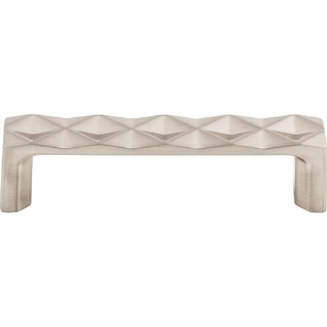 Quilted Pull ( Zinc Alloy | Brushed Satin Nickel - Mercer Collection ) | Manufactured Globally