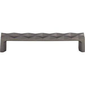 Quilted Pull ( Zinc Alloy | Ash Gray - Mercer Collection ) | Manufactured Globally