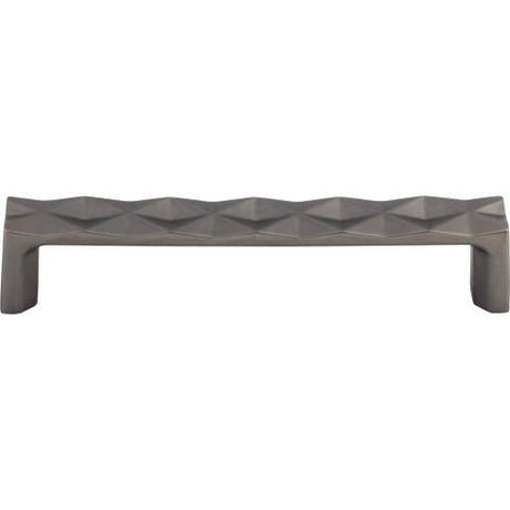 Quilted Pull ( Zinc Alloy | Ash Gray - Mercer Collection ) | Manufactured Globally