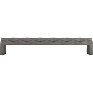 Quilted Pull ( Zinc Alloy | Ash Gray - Mercer Collection ) | Manufactured Globally