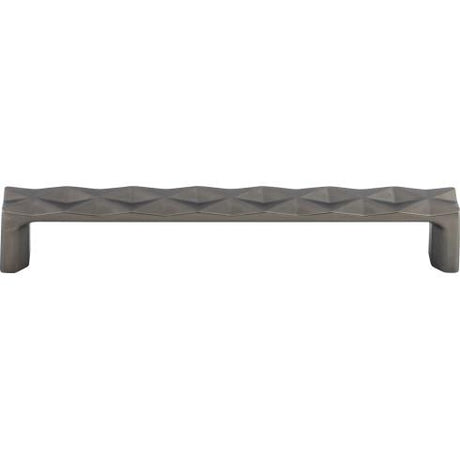 Quilted Pull ( Zinc Alloy | Ash Gray - Mercer Collection ) | Manufactured Globally