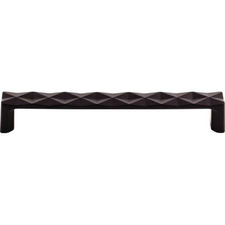 Quilted Pull ( Zinc Alloy | Flat Black - Mercer Collection ) | Manufactured Globally