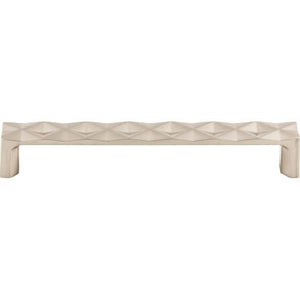 Quilted Pull ( Zinc Alloy | Brushed Satin Nickel - Mercer Collection ) | Manufactured Globally