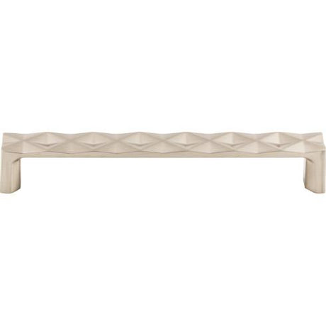 Quilted Pull ( Zinc Alloy | Brushed Satin Nickel - Mercer Collection ) | Manufactured Globally