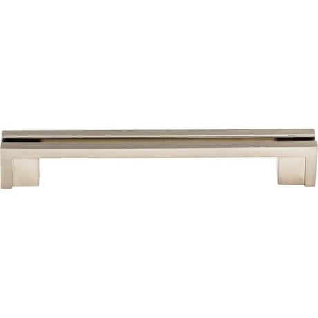 Flat Rail Pull ( Zinc Alloy | Brushed Satin Nickel - Sanctuary Collection ) | Manufactured Globally