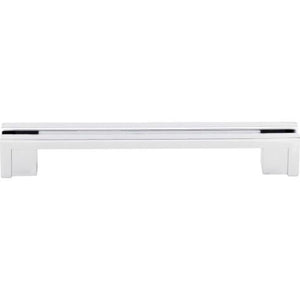 Flat Rail Pull ( Zinc Alloy | Polished Chrome - Sanctuary Collection ) | Manufactured Globally
