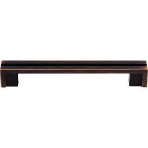 Flat Rail Pull ( Zinc Alloy | Tuscan Bronze - Sanctuary Collection ) | Manufactured Globally