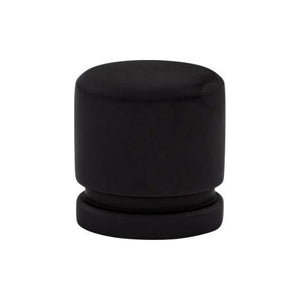 Oval Knob Small ( Zinc Alloy | Flat Black - Sanctuary Collection ) | Manufactured Globally