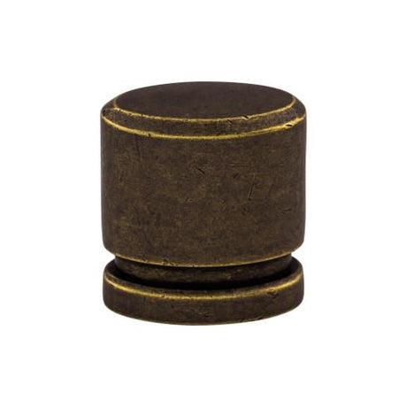 Oval Knob Small ( Zinc Alloy | German Bronze - Sanctuary Collection ) | Manufactured Globally