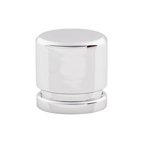 Oval Knob Small ( Zinc Alloy | Polished Chrome - Sanctuary Collection ) | Manufactured Globally