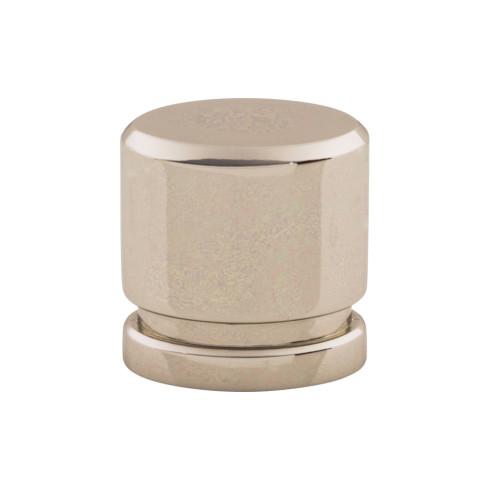 Oval Knob Small ( Zinc Alloy | Polished Nickel - Sanctuary Collection ) | Manufactured Globally
